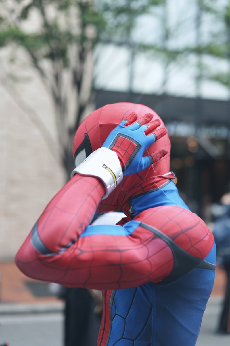 Tiger0613's tweet photo. 新しいカメラで撮ってもろた✌️

#MARVELTōkon 
#spiderman #Lumixs9 https://t.co/9nGNa7fijw