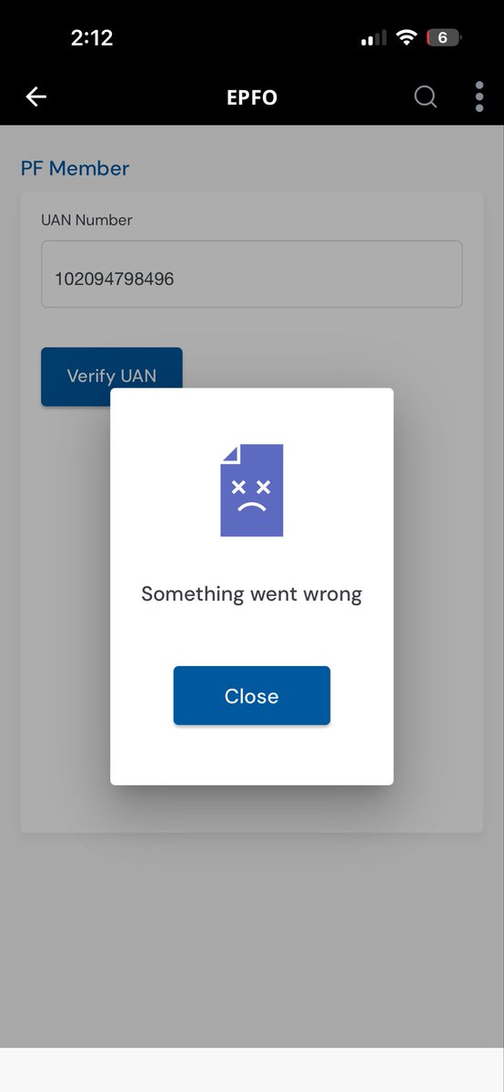 Rahulvijuda's tweet photo. Dear @officialepfo 

I’ve been trying to access my PF account for over a month, but keep receiving an error stating that the issue is from the department’s end. Additionally, I am unable to register a grievance as the grievance portal is non functional.

Requesting urgent help https://t.co/II5tj3aIVk