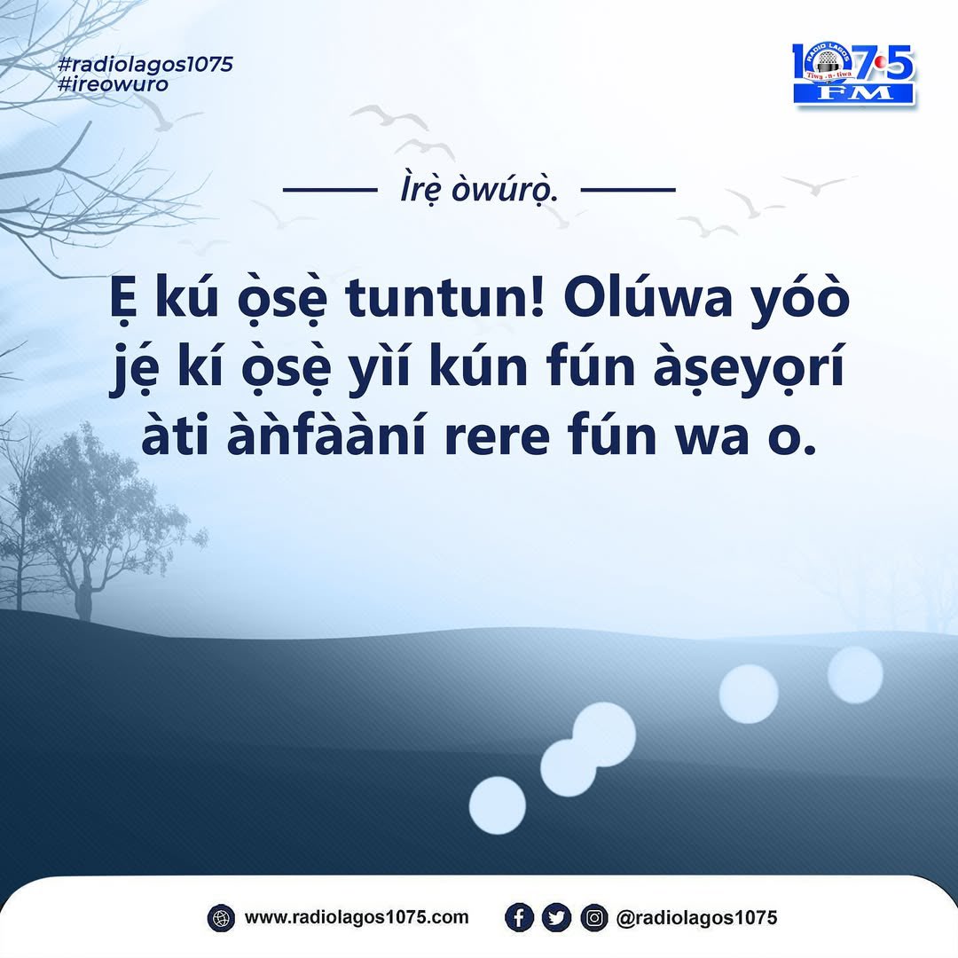 Radiolagos_1075's tweet photo. https://t.co/QBEH4TJqhP
