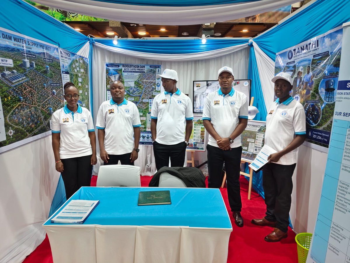 tanathiwwda's tweet photo. @tanathiwwda is participating in #AfricaPublicServiceDay2026 at #KICC under the theme 'Empowering Institutions and Partnerships for Universal Water and Sanitation by 2063.' We remain committed to sustainable water solutions through collaboration and partnerships.
#PublicService https://t.co/SObAQzOWRb