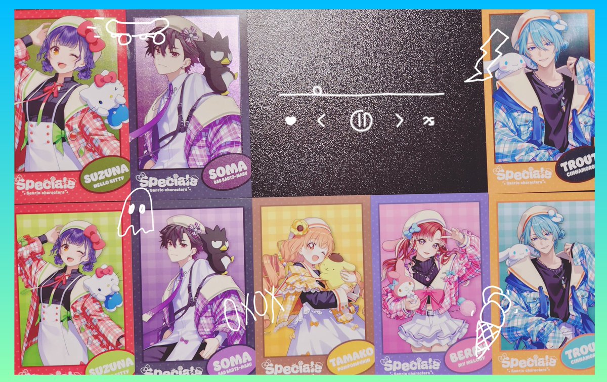 すぺしゃーれ🫶 また揃えるまで買わねば たまこちゃんの後ろ