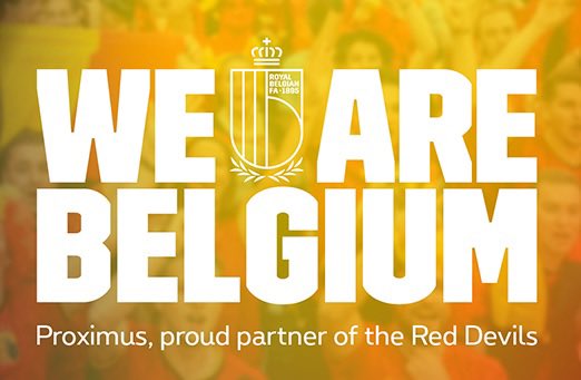 proximus's tweet photo. Of we nu winnen of verliezen, we zullen altijd achter onze @BelRedDevils staan.🔥💜
Volgende wedstrijd tegen Nieuw‑Zeeland. 💪
#TousEnsemble #ThinkPossible https://t.co/bK2IeKN8BC