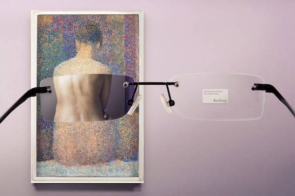i_______DESIGN's tweet photo. ”印象主義の絵が写実主義に見える”ことでクリアな視界を表現した、メガネの広告。
KELOPTIC 広告　|　Y&amp;R　|　924r2

https://t.co/URGD1VLsYe https://t.co/Df1yxvDcCT