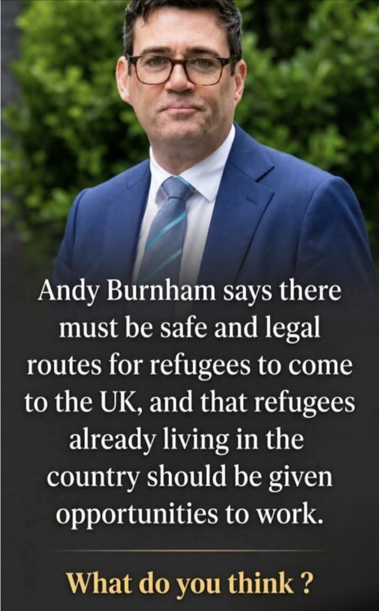 B7frankH's tweet photo. If you think his resignation will make things better, you're wrong. Bad is over, worse is coming. I doubt Andy Burnham will be any better, which is why they must have a general election. Andy Burnham is more left oriented than Starmer. He wants to join to EU and more diversity for UK.
