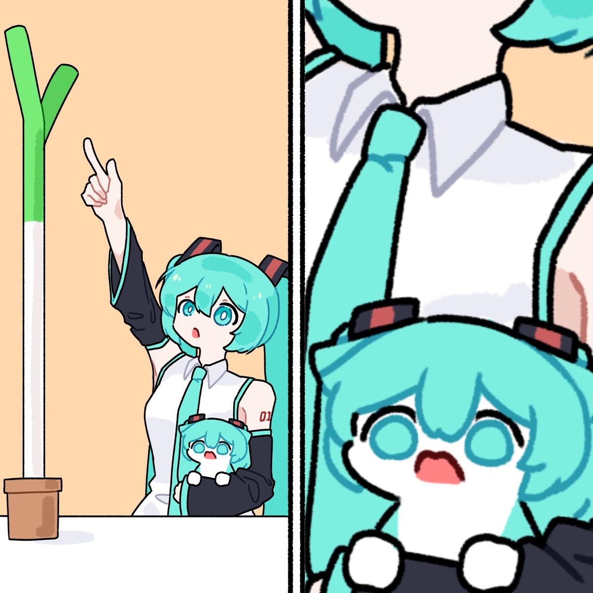 gomya0_0's tweet photo. #初音ミク https://t.co/QfaC3WW0Mv