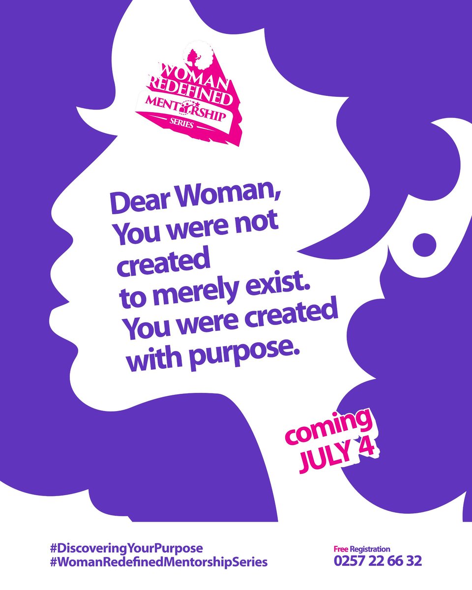 WritersBlogGH's tweet photo. The time for transformation is now.

#July4 | Save the date.
 #WomanRedefinedMentorshipSeries
#RevealImpactInitiative https://t.co/jN6zCZg8rN