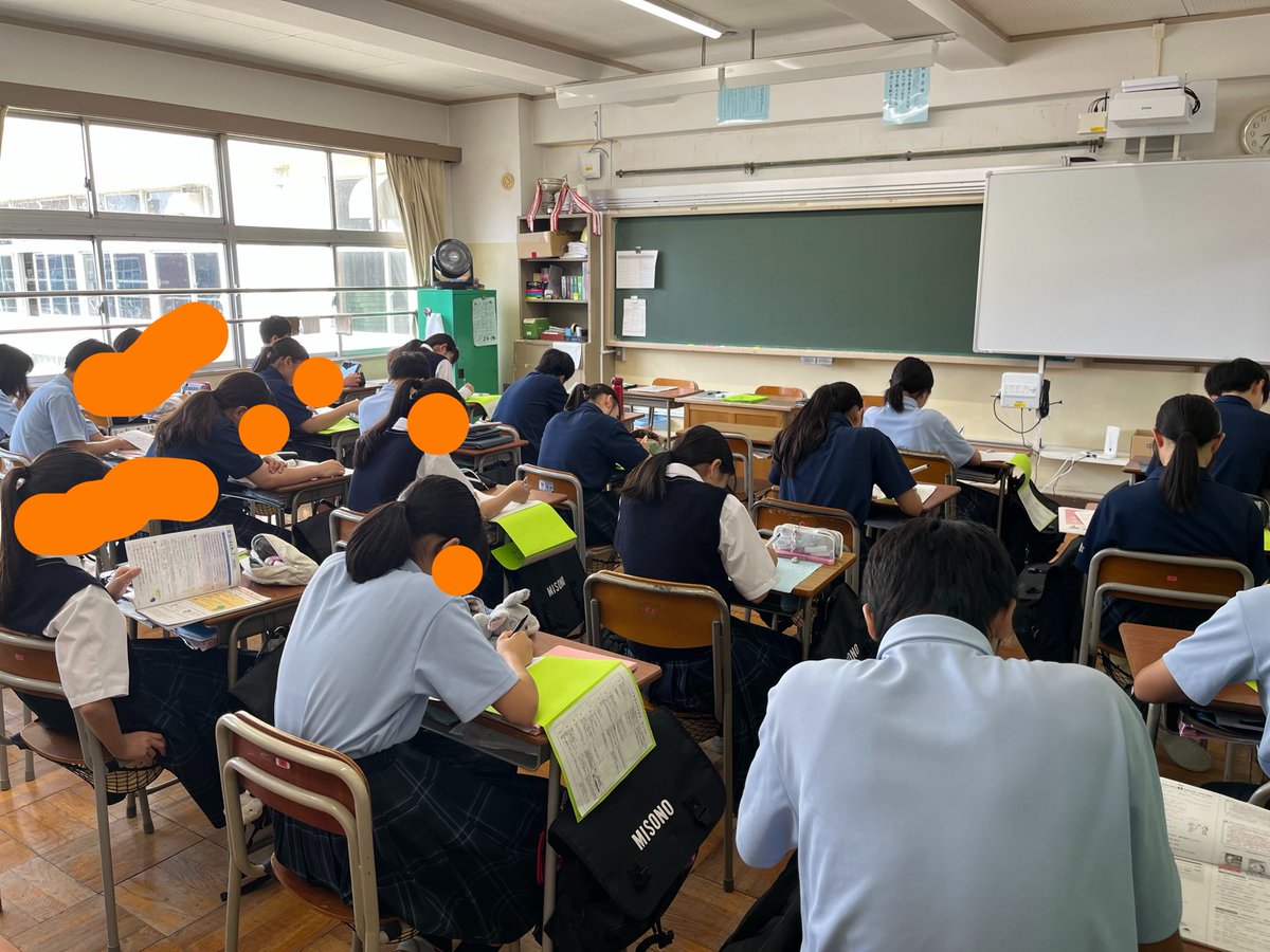 misono_ss's tweet photo. 明日より1学期期末考査が始まります。

学習した成果を十分に発揮できることを期待しています！ https://t.co/pvoVRJ5RZY