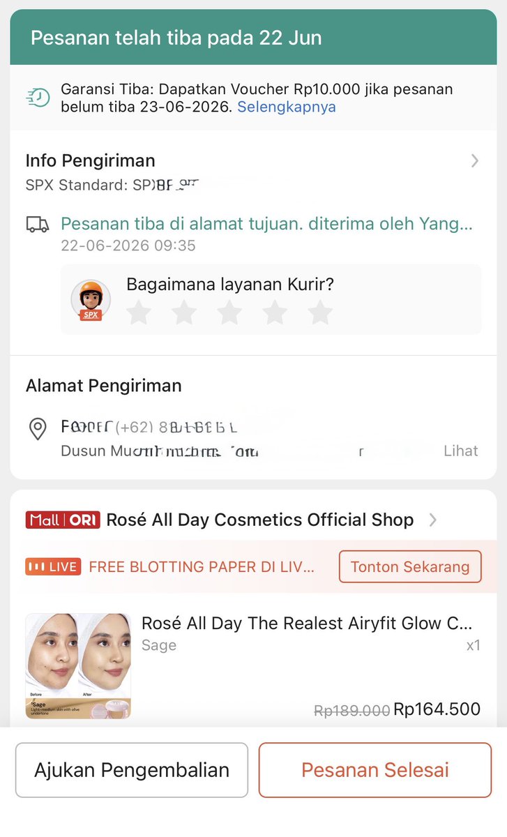nayonoona's tweet photo. PRELOVED AIRYFIT GLOW CUSHION ROSE ALL DAY SHADE SAGE UNTUK OLIVE SKIN. BARU BANGET DATENG DAN KEGELAPAN DI AKU. AKU BELI 160k, AKU JUAL DI 120k AJA JUAL RUGI (CUMA KEPAKE BUAT SWATCH ITUPUN DI STIKERNYA) BISA OREN SHOPEE
#wts #jualmurah https://t.co/DsztVikldZ