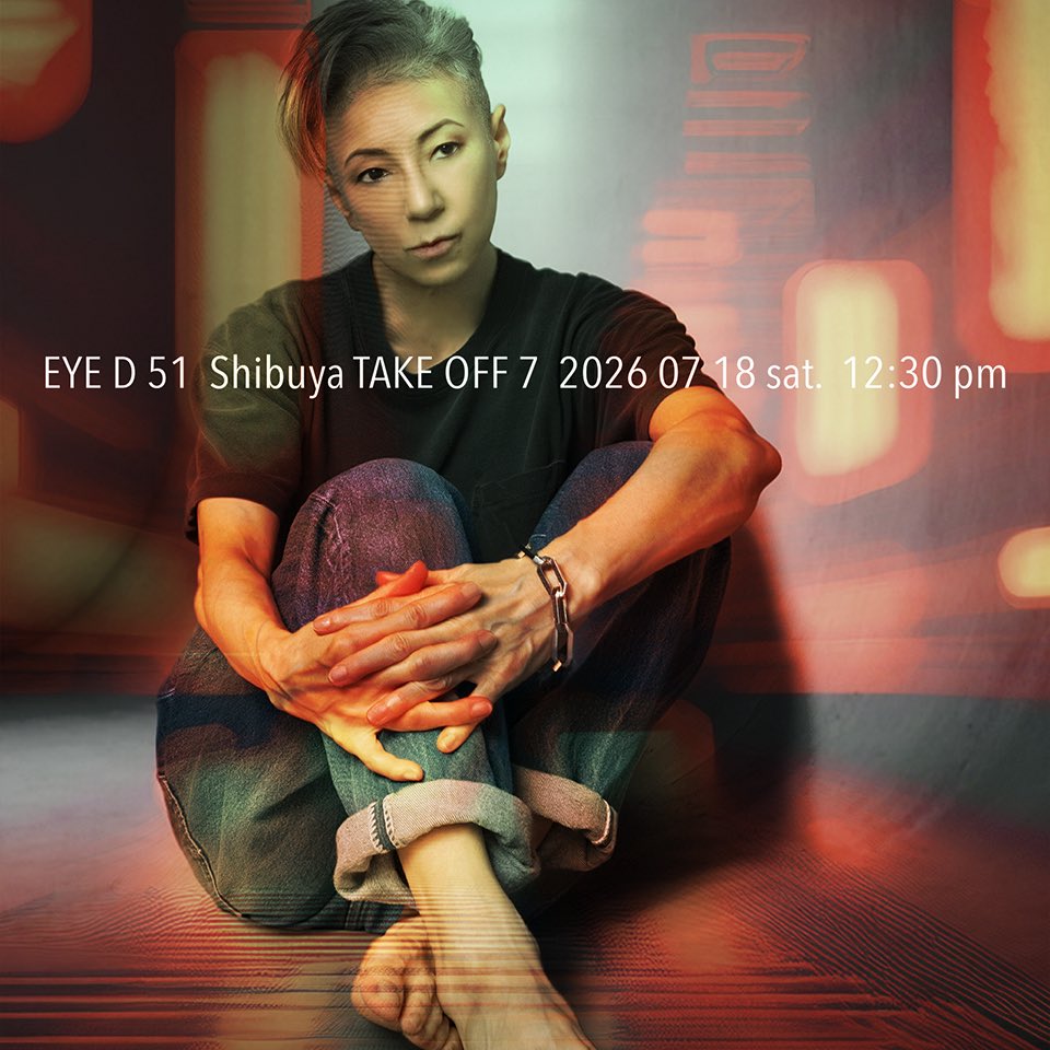 gao_tw's tweet photo. 7月EYE D本日告知＆チケット販売🎫
翌日のフリーライブと2days‼︎アメブロで各情報をチェックしてみてください🌈✨
2026年07月18日(土)EYE D #51 | GAO TIMES
https://t.co/7xTLCAEE3a
#Amebaブログ #アメブロ #GAO https://t.co/hoD6jfXfiY