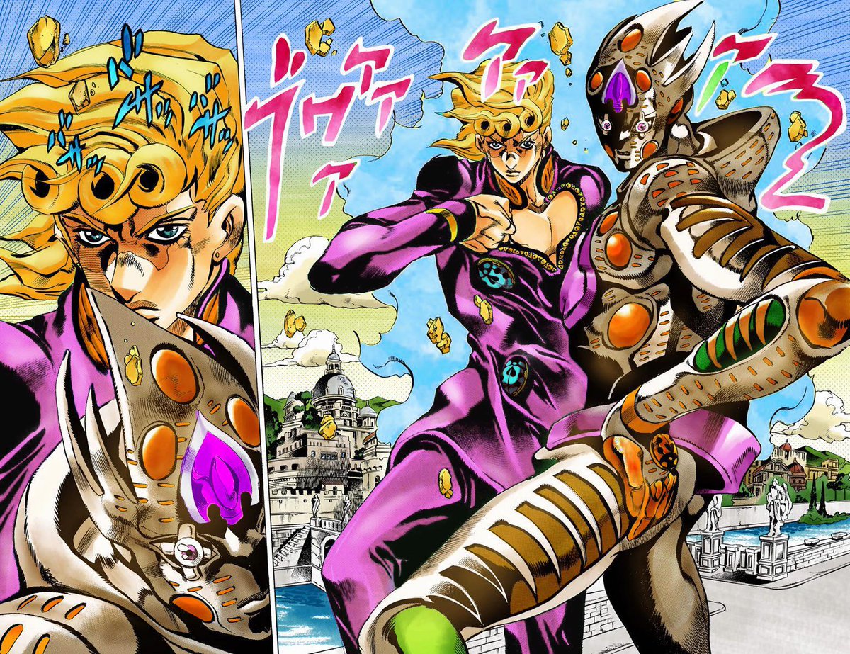 tortuga1ace's tweet photo. Jogo VS Giorno golden experience requiem https://t.co/rZGFGJmT1U