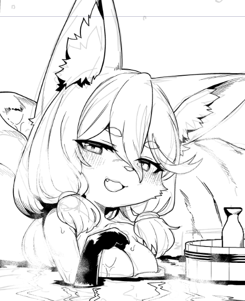tuki_nami's tweet photo. 後半には…巨乳ロリケモの温泉シーンが…ある……！ https://t.co/kCVD9xgaKr
