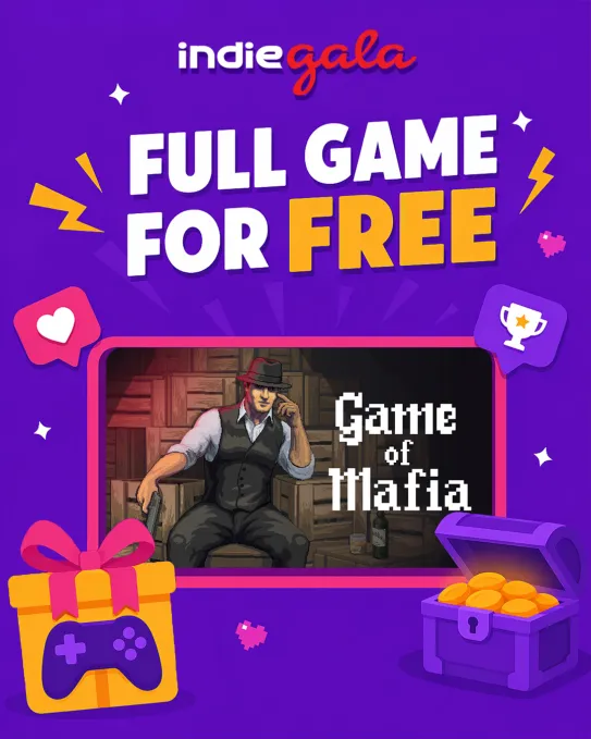 IndieGala's tweet photo. 🆓️Freebie Alert! Claim it today. https://t.co/nPi58ySSbM  Welcome to the world of Blacklist Mafia ruled by Chicago gangster empires. Get ready for an exciting adventure filled with humor and intrigue that will immerse you in an atmosphere of unbridled joy and danger. https://t.co/iGmC8SoKiE
