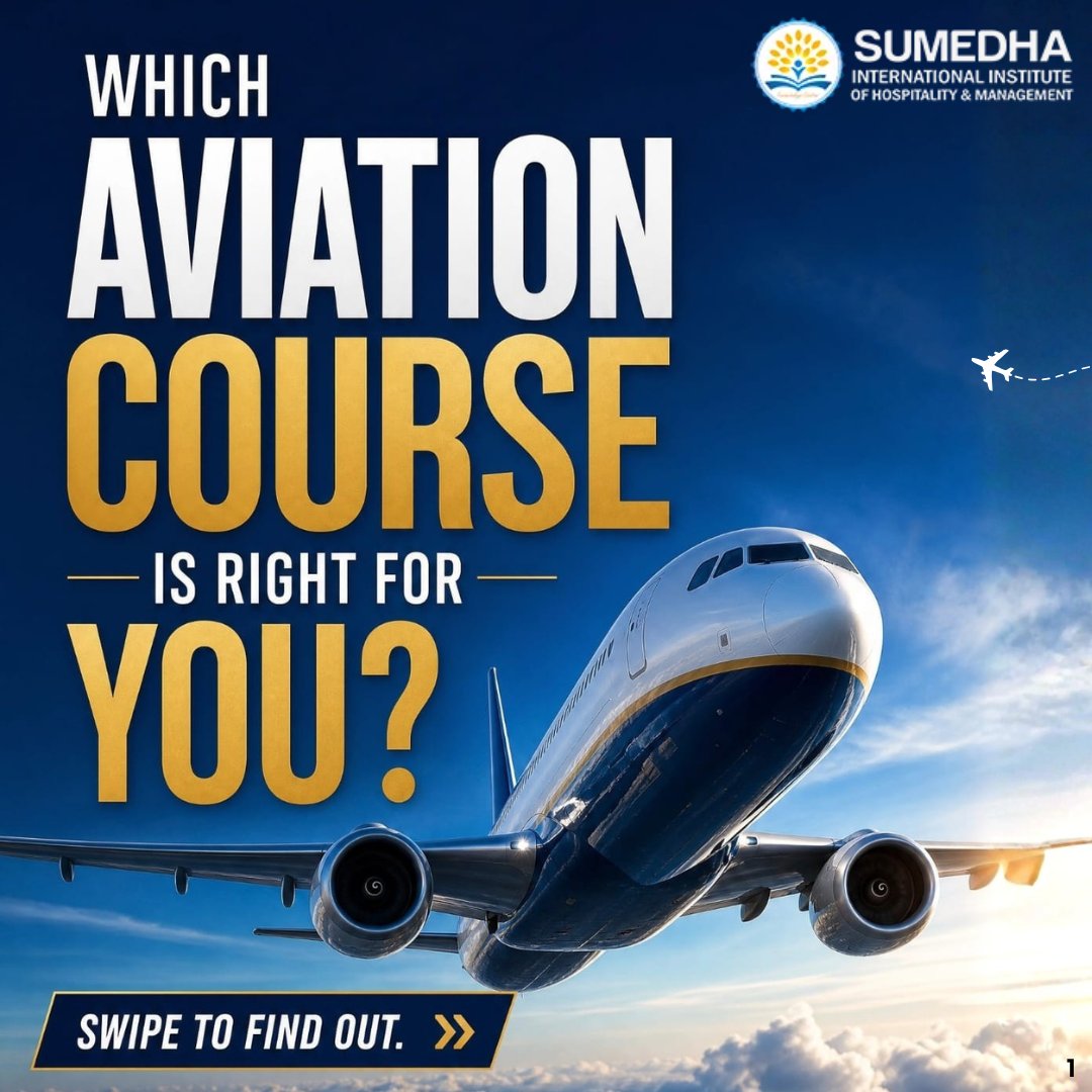 SumedhaIIM's tweet photo. Which aviation course is right for you? ✈️ Find out at Sumedha International Institute! Programs open for Cabin Crew, BBA Aviation, Ground Services, &amp; PGDAM. 🌍

👉 https://t.co/raUU8HatGr | 📞 +91 8886 197 778
#Aviation #CabinCrew #Vizag https://t.co/oY2OqimbZs