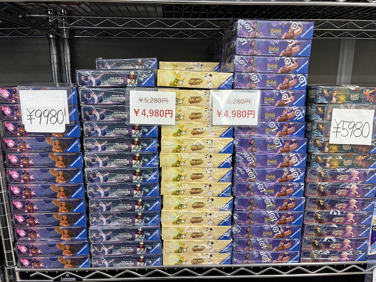 ディズニーロルカナBOX販売中✨ ＃トレカの集 ＃本厚木 ＃ディズニー