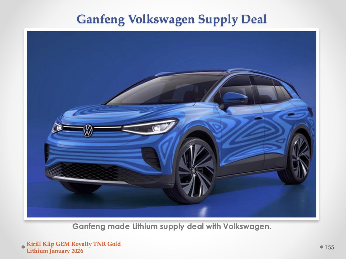 kirillklip's tweet photo. Find out about the most advanced Vertically Integrated Lithium Business for the 21st century &amp; a unique opportunity to participate in the development of the Lithium Supply chain built by #Ganfeng Lithium. They supply Tesla, VW, BMW, Hyundai &amp; others.
https://t.co/vf5sA98uJ7

$LIT https://t.co/i8NsMC2YUk