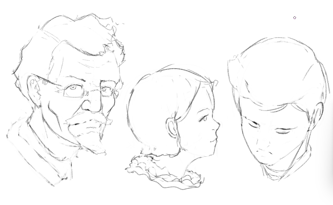 Tee_Evergreen's tweet photo. doodling random heads https://t.co/ryQfBJvvgM