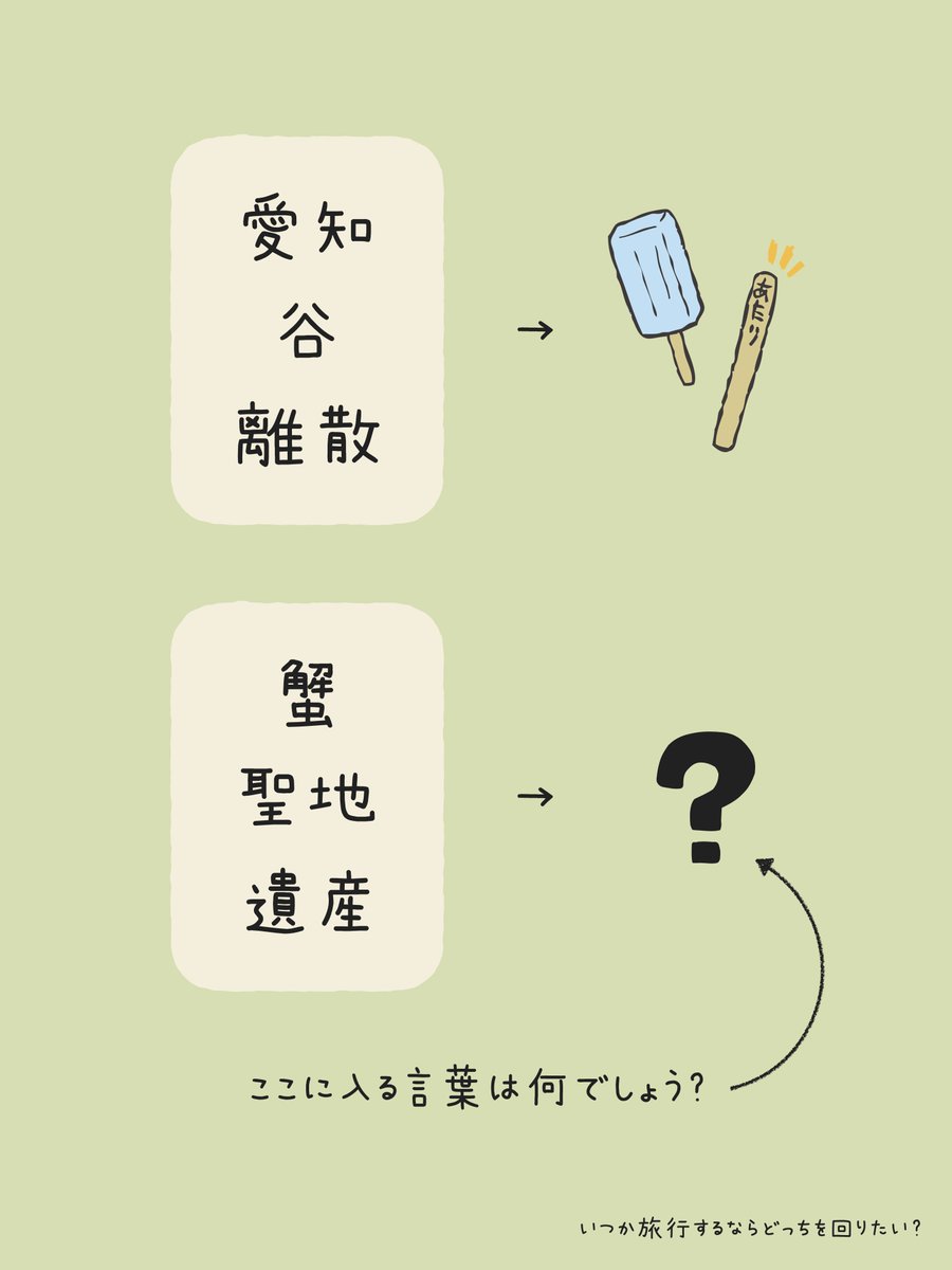 serizawa_nina's tweet photo. 答えが2つあるパズルです https://t.co/JVXzC7FoqK