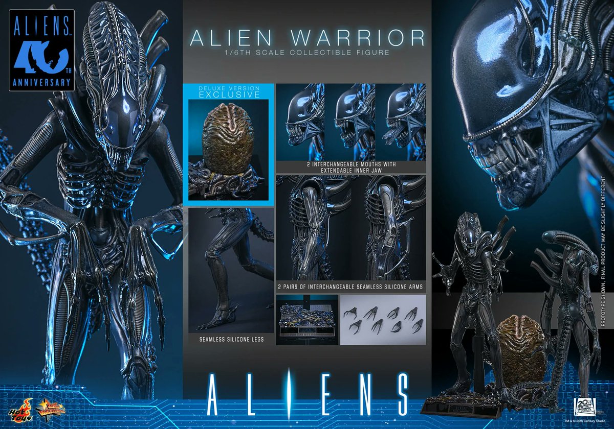 MajinStore's tweet photo. 👽 Aliens Alien Warrior – Hot Toys
El Alien Warrior emerge como una pesadilla biomecánica, silenciosa, letal e imparable.
Una figura oscura y cinematográfica que transmite puro terror, tensión y la amenaza definitiva del xenomorfo.
#aliens #alienwarrior #hottoys https://t.co/D5FloRJX9N