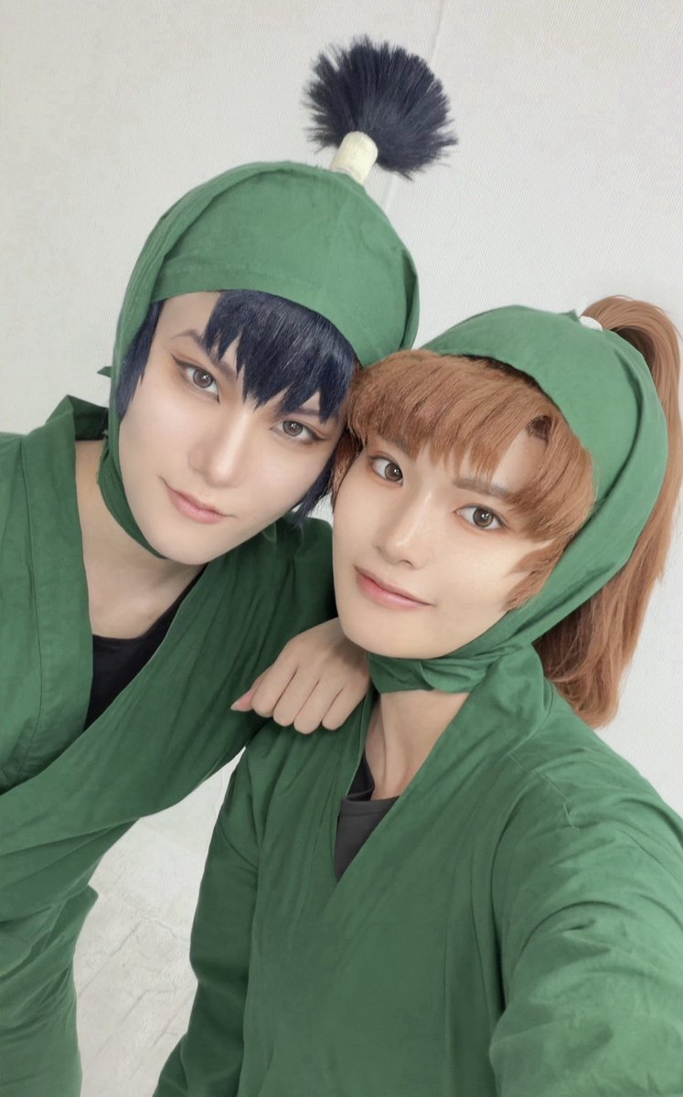 papapapapapan8's tweet photo. cos 忍たま

エンさんと1人三役で六年生してきた💚 https://t.co/3AlD5uEyCy