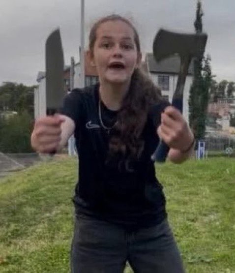 Jamesjonesik8's tweet photo. A young girl in Scotland who defended herself against migrants, only to be vilified by the media, has now been vindicated in court.

Those same migrants were found guilty of directing sexual remarks at the girls.

The British media owe her and her family an apology. https://t.co/DiJZCuf9Nl