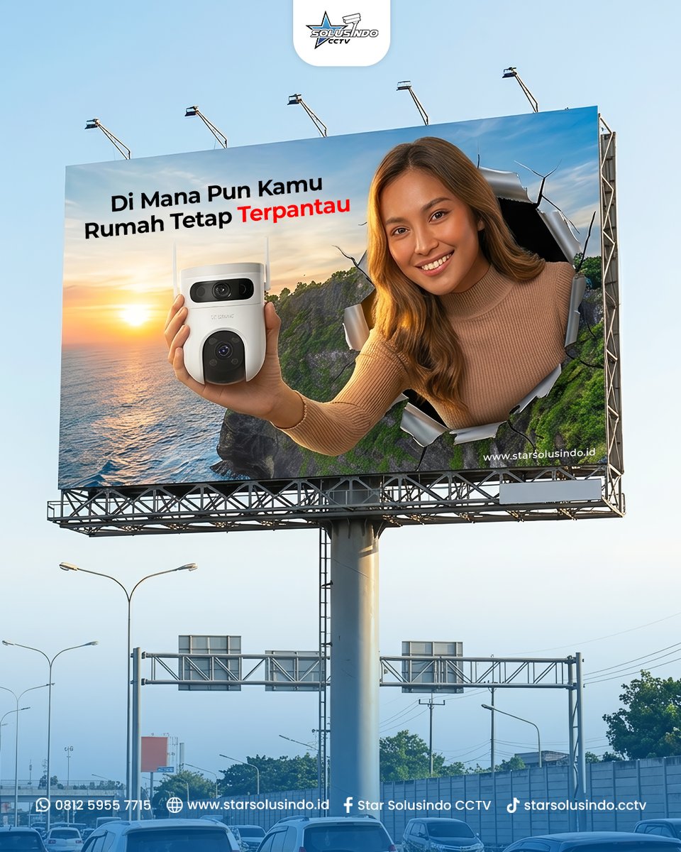 star_solusindo's tweet photo. Di mana pun kamu berada, rumah tetap terpantau🔒 Pantau kondisi rumah secara real-time lewat smartphone dengan fitur live view dan night vision. Aman, praktis, dan selalu terkendali. Konsultasi GRATIS sekarang!

#CCTVIndonesia #KeamananRumah #CCTVWireless   #StarSolusindo https://t.co/wqG1Di4Mow