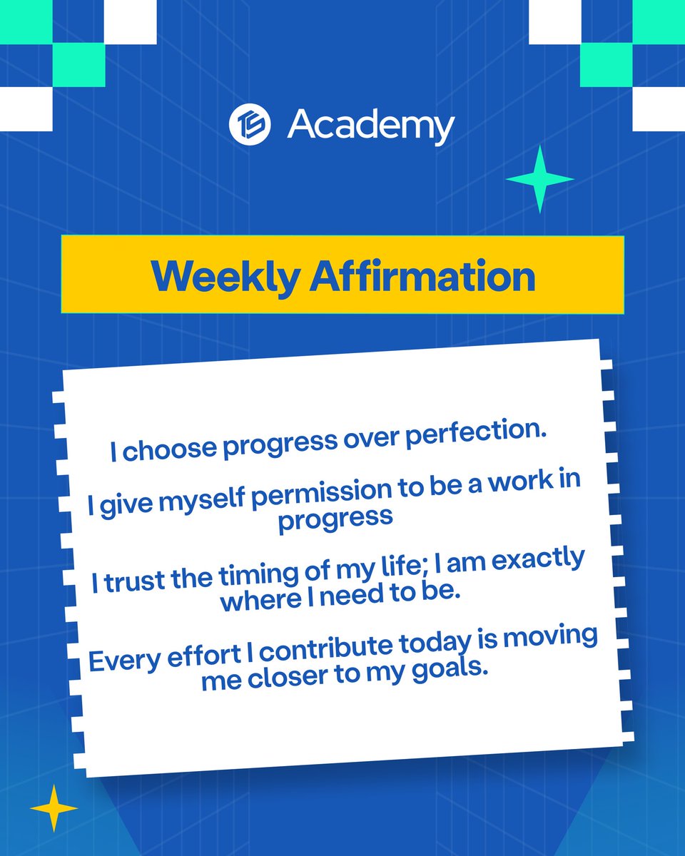 TechSphereAcad's tweet photo. Take a deep breath and repeat this to yourself today. Trust your timing. Keep going, the momentum you are building is more powerful than you realize.🫶 https://t.co/Efb94jEXY8