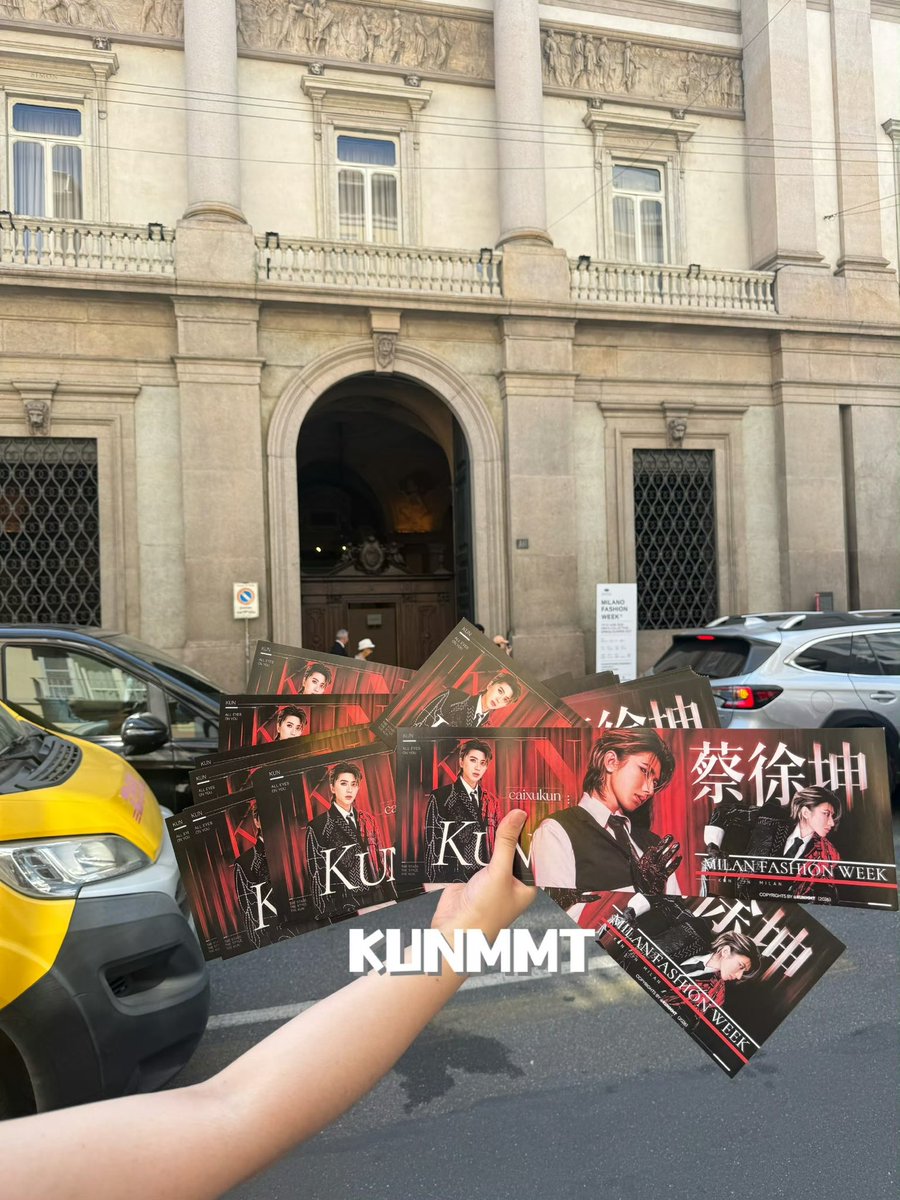 joyfulpoem's tweet photo. IKUNs are ready for Kun 🥳🥳🥳

@kun_officialx @ThomBrowne 

KUN for MFW 2026 
#KUN #THOMBROWNE #KUNxTHOMBROWNE https://t.co/9bb2KdFYi1