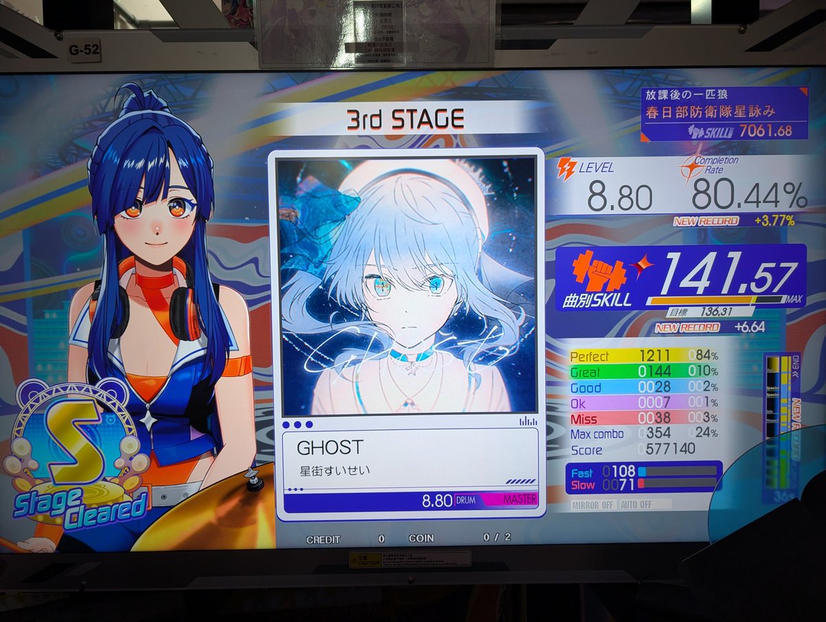 asrs1234's tweet photo. 今日のドラ
ゴーストついにランクS🥳🥳🥳
スキル7000->7100
ギターメンテナンス中🫠🫠🫠 https://t.co/EscutLfEVb
