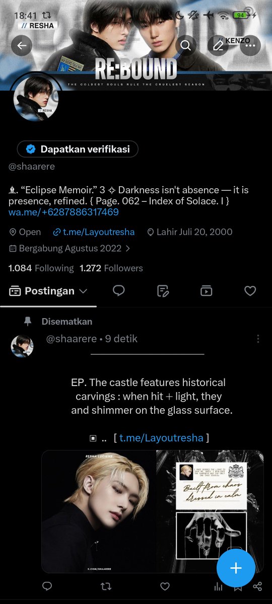 Resha tweet media