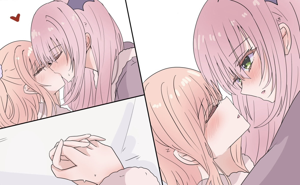 百合百合ゆりい　マウス付き　オフィス2021付き 💗寝ているうちに💗 #百合 #創作百合