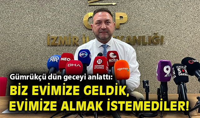 oncusehir's tweet photo. Gümrükçü dün geceyi anlattı: Biz evimize geldik, evimize almak istemediler! https://t.co/NpL0IwxDVM @utkugumrukcu https://t.co/cZBAJZispK