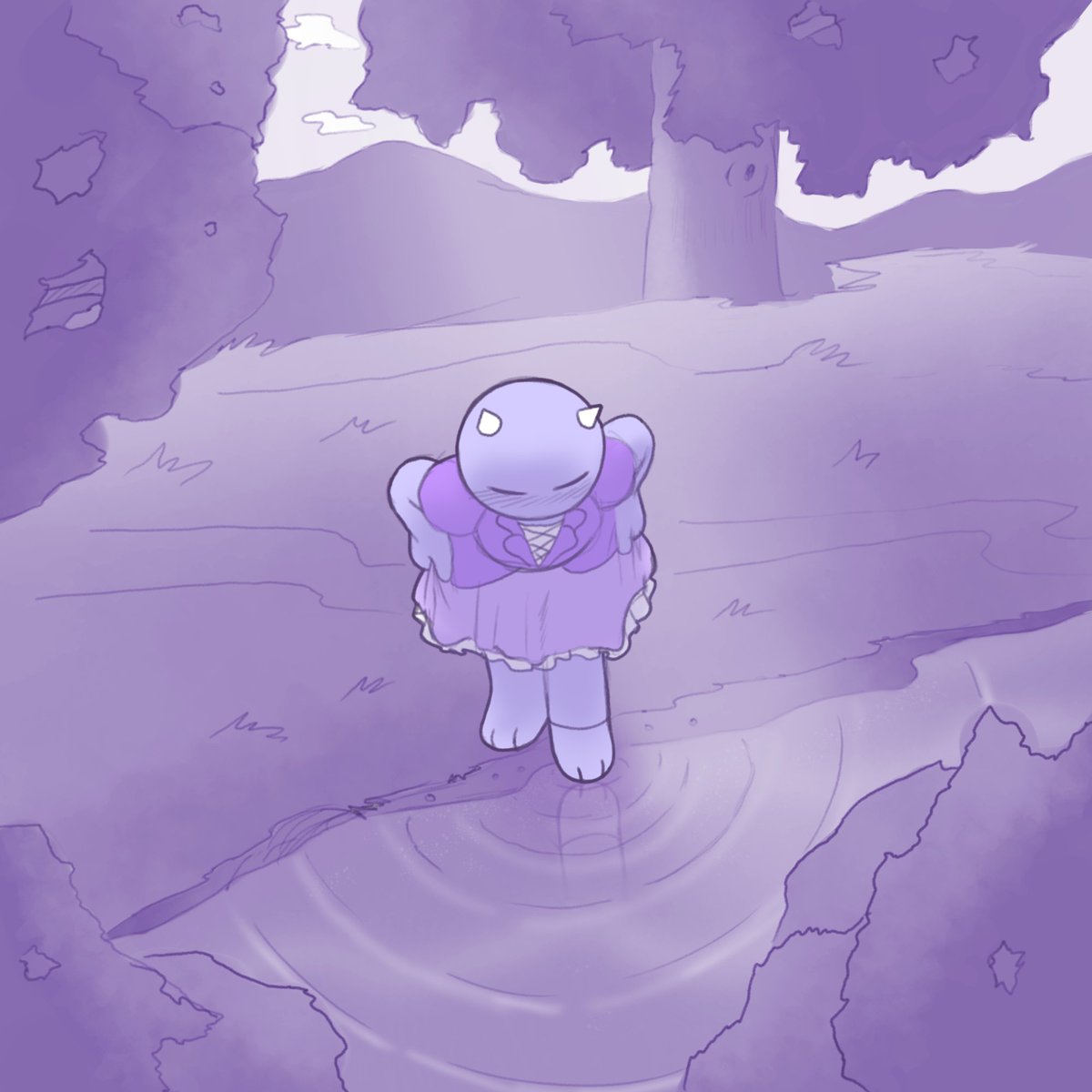 strikex1025's tweet photo. i got drunk and decided to let myself make something i wanted to draw.
just a peek into my dark twisted mind
💜 https://t.co/fqsFyh24ZV