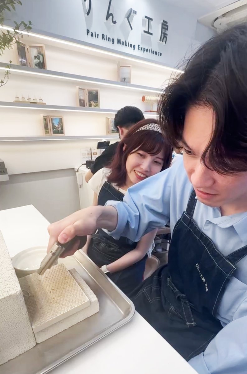 Ring_Koubou's tweet photo. 6/23 淺草手作對戒💍
歡迎直接來店！
逛淺草途中也OK，有空位即可立即開始✨
※以下為預約開始時段
10◯/11:30◯/13:30△/15◯/16:30◯
◯有空位/△請確認
https://t.co/Xi91qtcrfj
#東京旅遊 #東京自由行 #東京景點 #東京行程 #淺草旅遊 #淺草景點 #淺草行程 #淺草必去 #東京必去 #日本旅遊 https://t.co/ZLrvWj1szA
