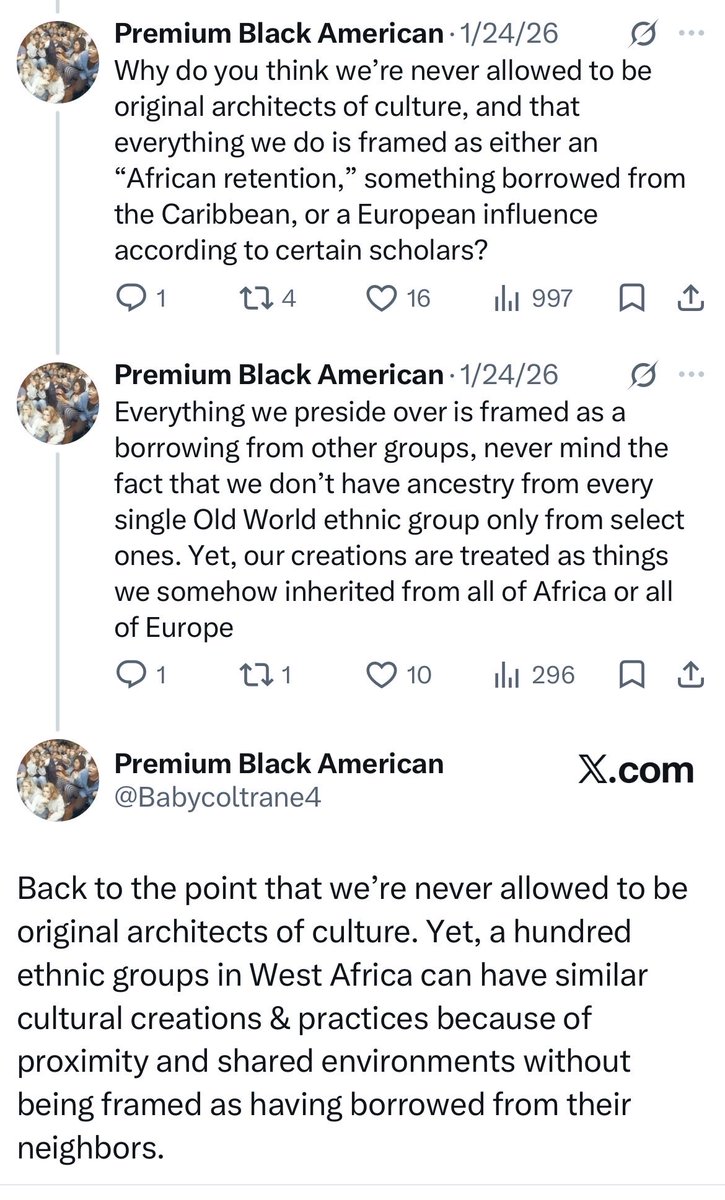 Babycoltrane4's tweet photo. “Jazz is just an African approach to European music.” This is a such nasty tweet and sentiment that pretends to be profound. https://t.co/4bsk3jHLdx