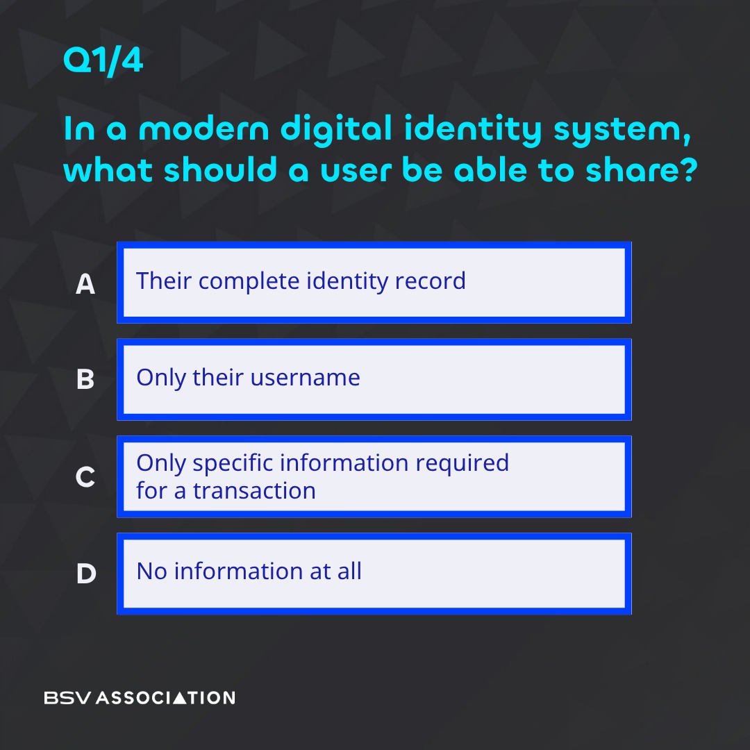 BSVAssociation's tweet photo. Did you fall for the #1 digital identity myth?

❌ Privacy = anonymity.

Privacy is about having transparent control of what info you share, not hiding who you are.

Do you have digital identity blind spot?

Find the answers &amp; why they matter on Higher Learning