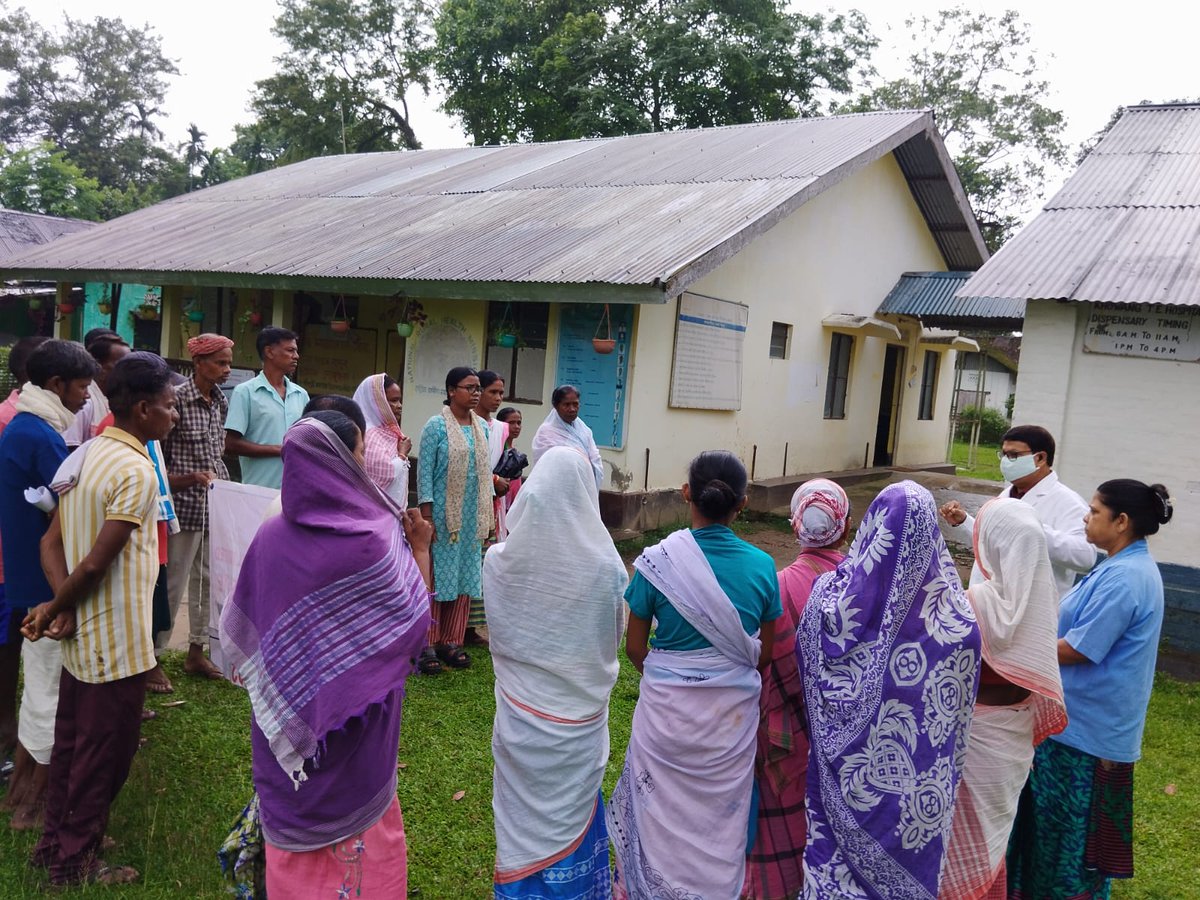 CompanyYule's tweet photo. "TB Mukta Abhiyan was conducted at Khowang Tea Estate of AYCL to raise awareness on tuberculosis, promote early detection, and encourage treatment adherence for a TB-free community.@MHI_GoI @MoHFW_INDIA @PIB_India https://t.co/DTPN1Q0bCq