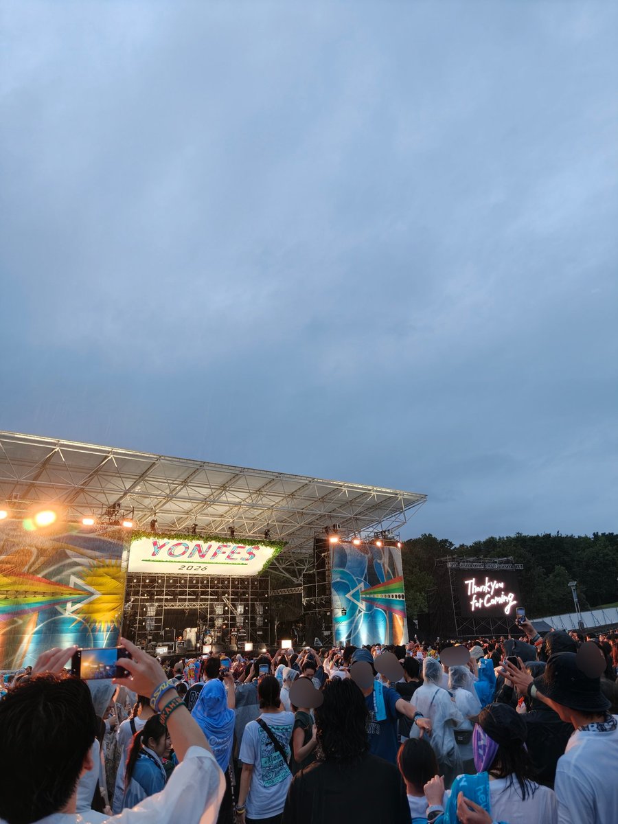 Red_Hot_8198's tweet photo. YON FES 2026
10周年おめでとうございます✨
毎年の楽しみに今年も来れて良かった
大好きなバンドや新しく好きになったバンドも増えて大満足な2日間
また来年も来れたらいいな
SEE YOU NEXT YEAR💫 https://t.co/UhiGxVaF0W