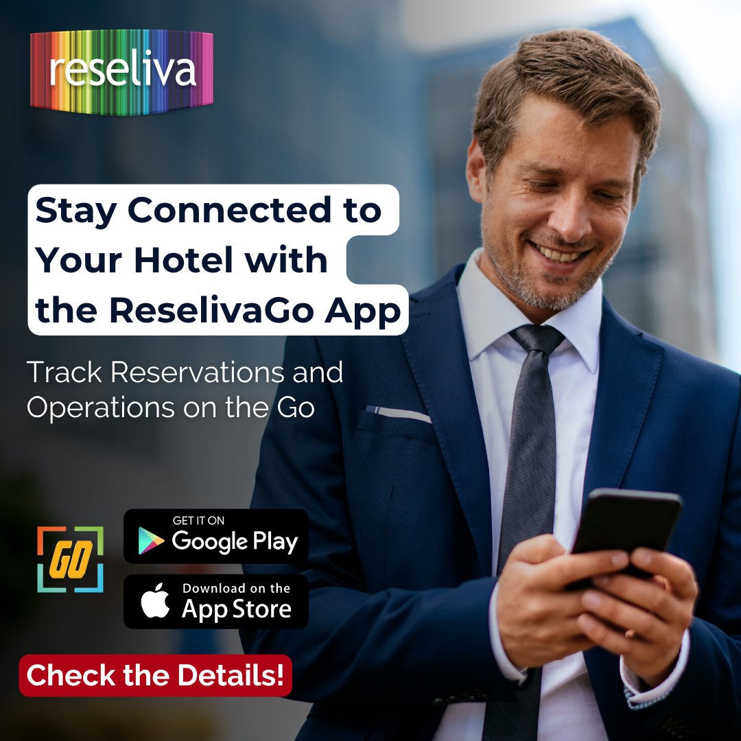 reseliva's tweet photo. Track bookings in real time, receive instant notifications, and simplify daily hotel operations directly from your mobile device. ReselivaGo helps you save time, reduce manual work, and manage your property more efficiently on the go.
Explore more at @Reseliva! https://t.co/9ZgQKemo3v