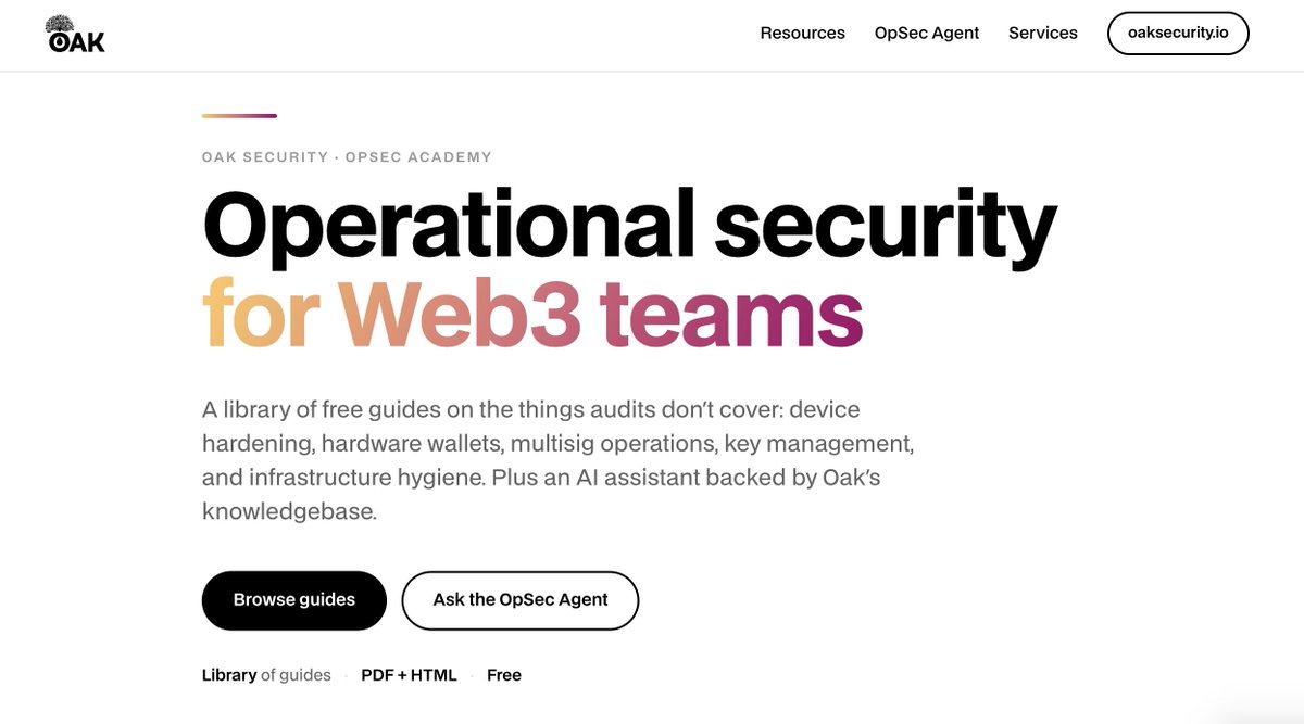 Oak Security tweet media