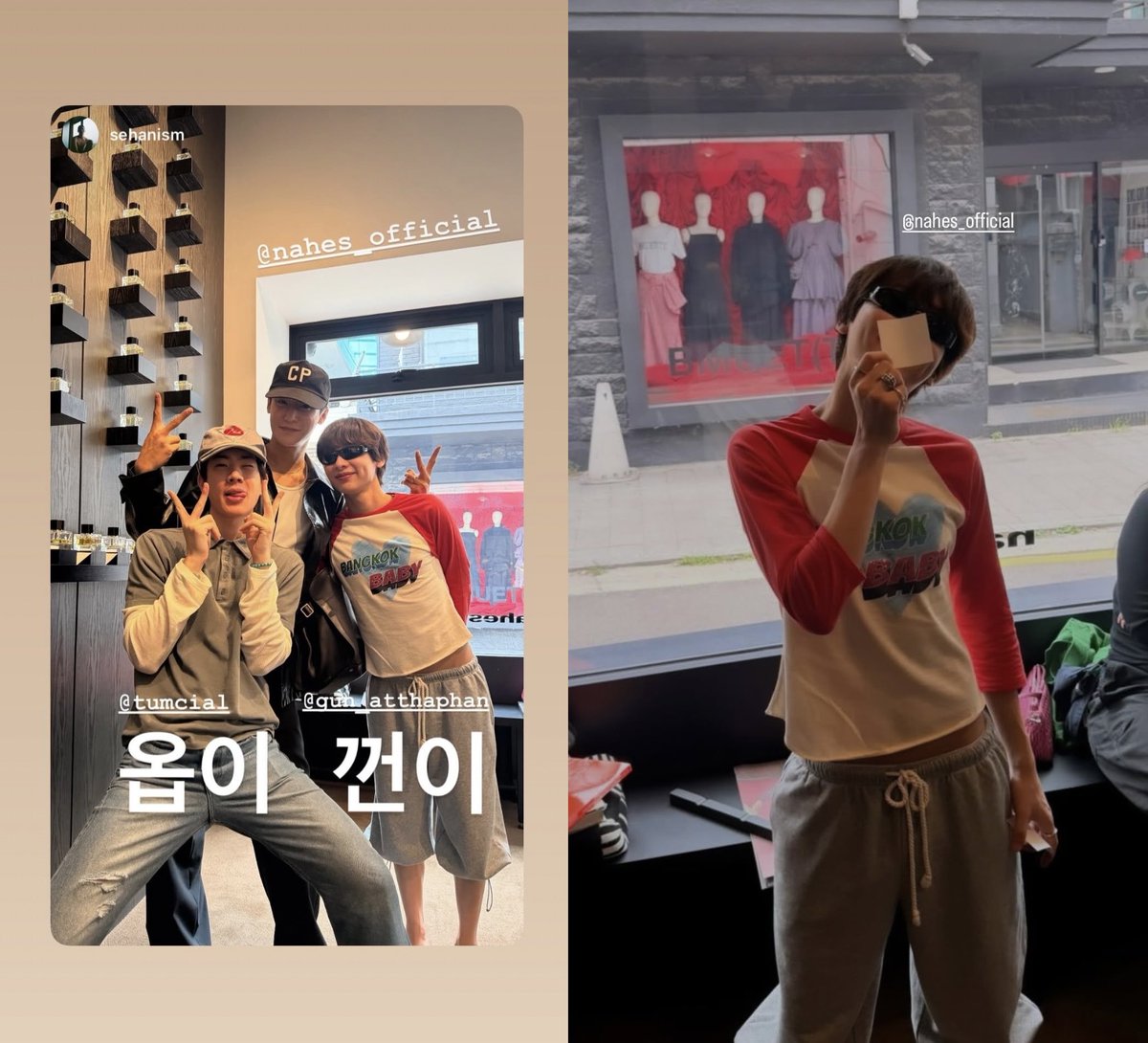 vehee_16's tweet photo. this is super sweet but also kinda scary too— for their sake I hope the perfume is on the house 😅🙏

(crdt: @/andchillmedia )
[then again, maybe it’s not for eo maybe it’s for their wedding venue? 🤭] https://t.co/4M4Frd4tgH