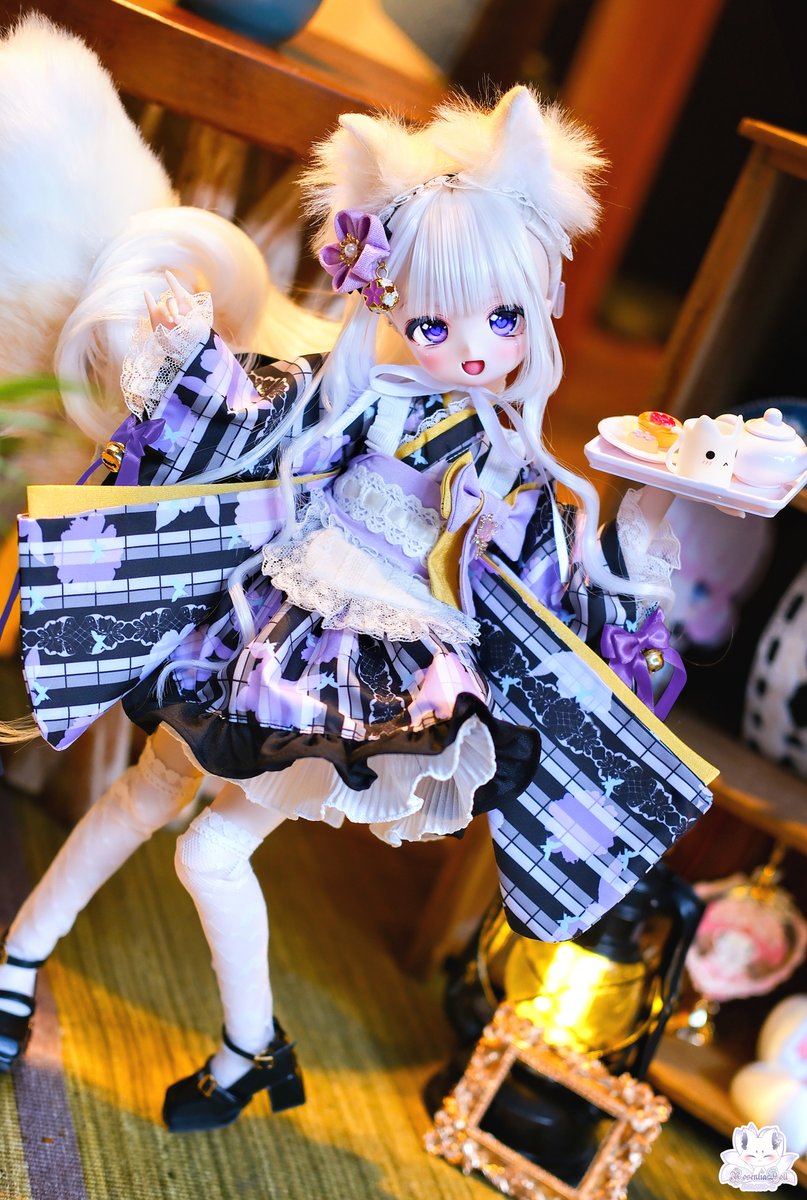 Rosenlia_doll's tweet photo. #RosenliaDoll｜新作衣装 
─────────────
　    「メイド万華鏡」
─────────────
#アイドール東京 https://t.co/npkicab7KJ