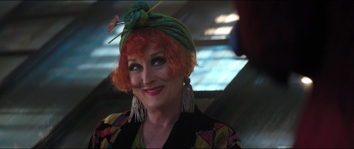 Disney_Wiki's tweet photo. Happy Birthday, Meryl Streep
For Disney, she protrayed the Witch in #IntoTheWoods (for which she received an Academy Award nomination), and Topsy in #MaryPoppinsReturns.
She also served as the narrator in Disneynature's #WingsOfLife and voiced the Insect Queen in #Hopppers. https://t.co/77pY9LXOZl