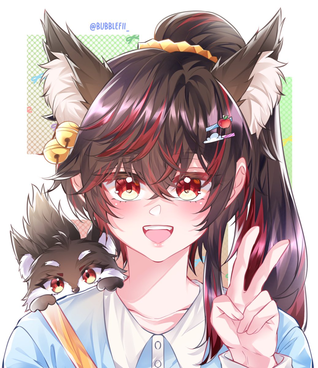 Bubblefii_07's tweet photo. Adekk ginn dan gitsu🦊💕
#gehennart https://t.co/FFfxkEVygD