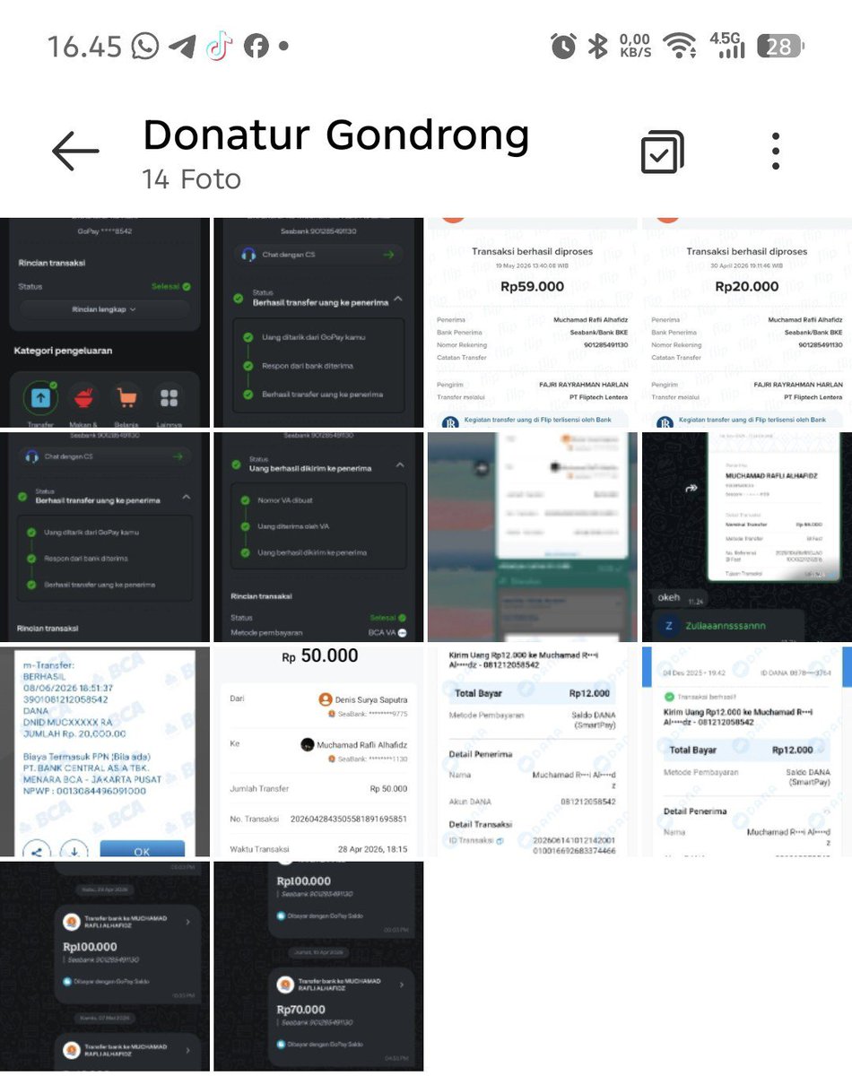 R3XSUS's tweet photo. Buat Kak @rapdejet Rapli A nya Al.... ceunah

Kalo Gua gak speak up kira² lu bakalan inget apa kaga sama Orang² yg udah pernah lu Kasbonin? 

Apa cuma berani janji & ga macem² sama Gua doang karena cuma Gua pada saat itu yg Speak up yg lain kaga? 

*masih banyak sebenarnya total yg Doi Kasbonin ke Orang² & beberapa sayang bukti transaksi lama ada yg hilang