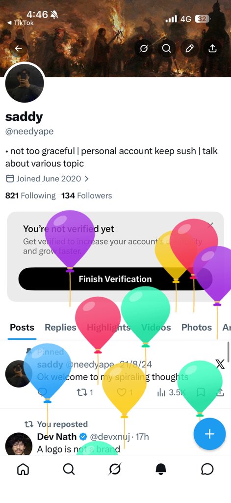 needyape's tweet photo. Hbd https://t.co/efStF1WHbj