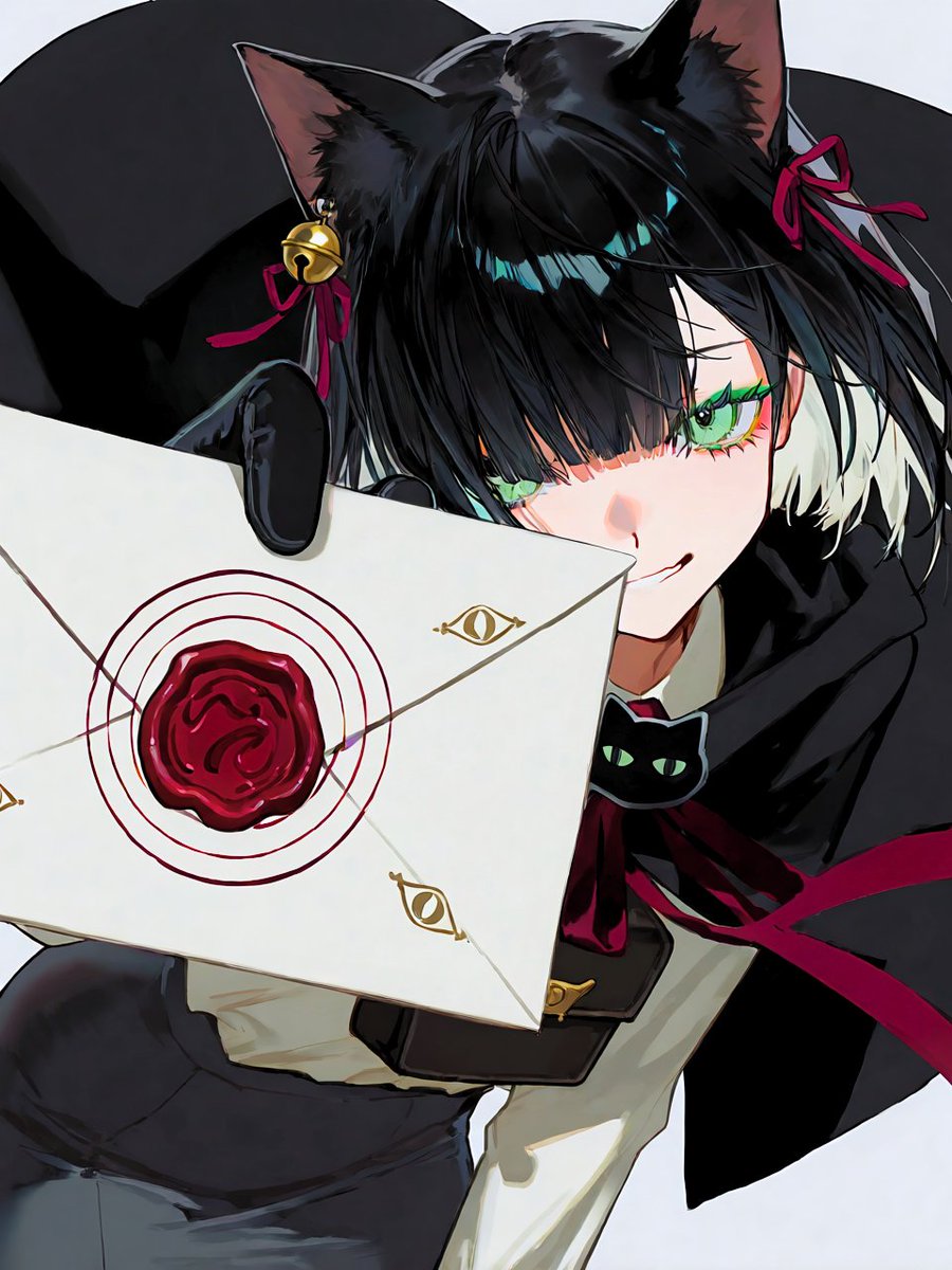 550_Bi's tweet photo. お手紙だよ  
#PixAI #Tsubaki https://t.co/O2gUPnov00