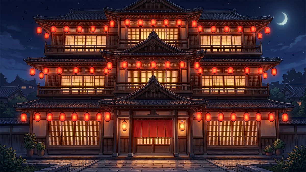 kuragesan_sozai's tweet photo. ───背 景 素 材 配 布───

「 遊郭の外観/街道」
────────────────

🪼商用利用・加工🆗
💎利用規約はプロフィールのURLから

#背景素材 #TRPG背景 #イラスト背景 #くらげ素材 https://t.co/ywPITWqcOX