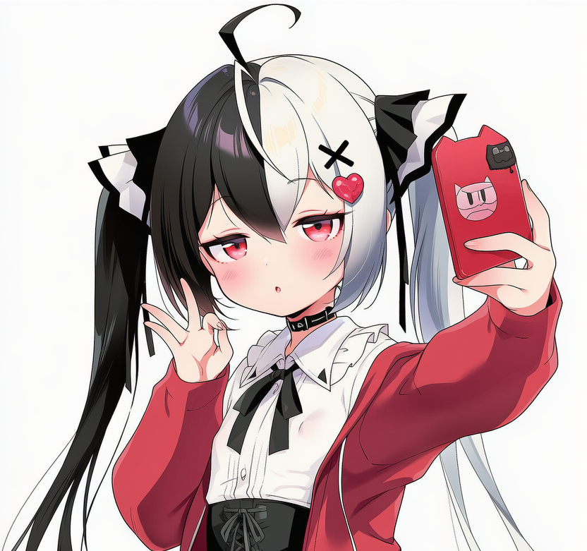 dunkelheit_l's tweet photo. 自撮り練習中のレクイエムちゃん https://t.co/WYqbtYcatZ