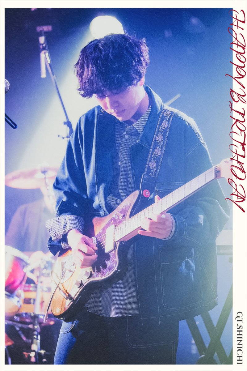 RAINY_NOISE2019's tweet photo. 今日はGt.シンイチの誕生日🎂
RAINY NOISEは6月生まれが3人☔️ https://t.co/EHjG71H3RS