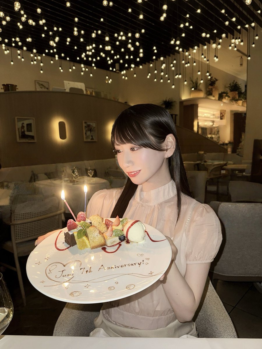 ___Jumi's tweet photo. 7周年🍰🎀.*･ﾟ https://t.co/FdgEuT5j0x